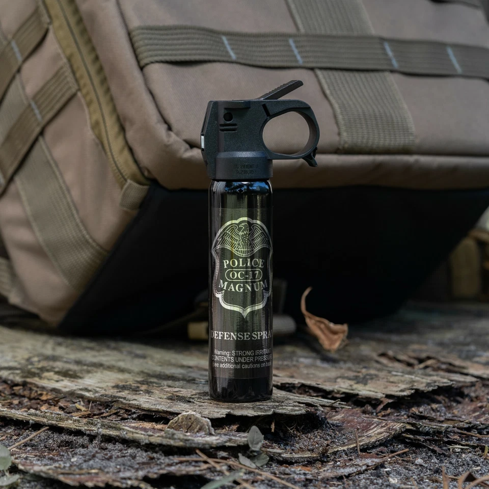 Spray de pimienta Police Magnum 5 onzas Fire Master Fogger Defensa Protección de seguridad Foto 3 de 4