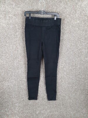 Apt. 9 Jegging Skinny Jeans Womens 10 Black Pull On Stretch Slimming Casual  | eBay
