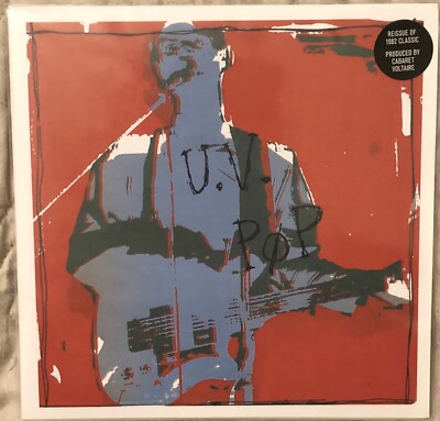 UV POP Just A Game 7  Vinyl Single Sacred Bones Deluxe Edition  # d 007/100 RARE