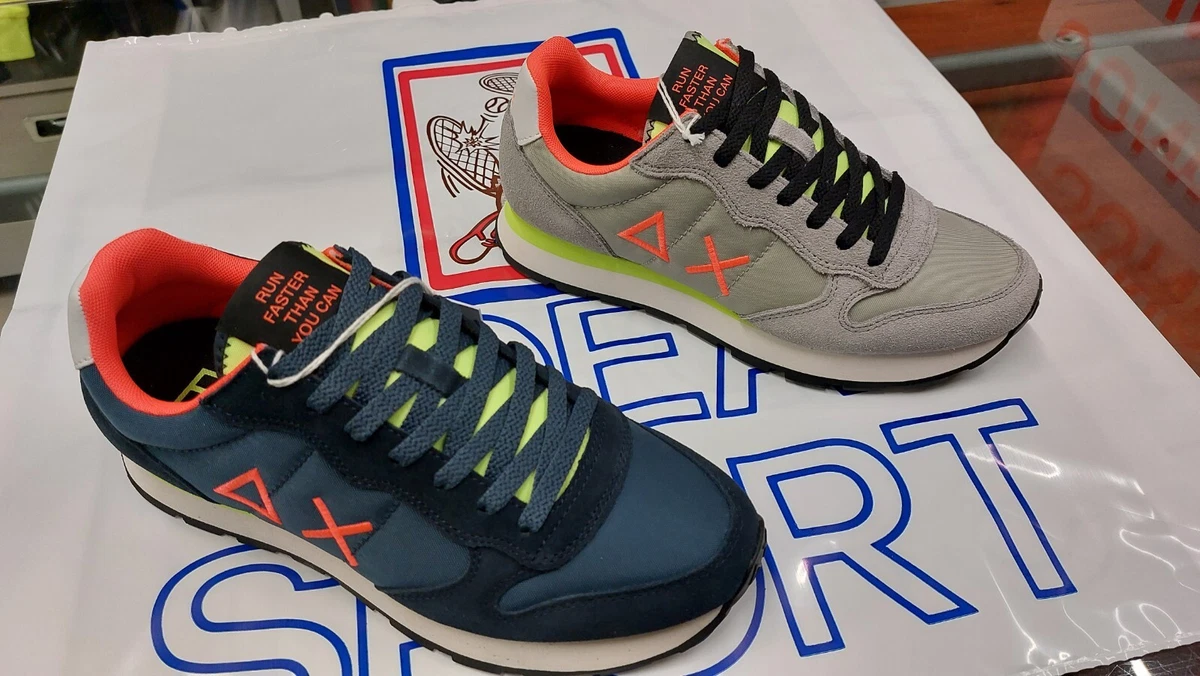 Sneakers fluo uomo sale