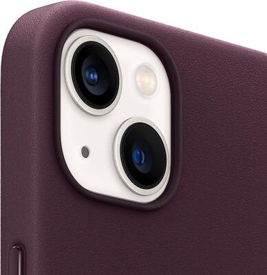 iPhone 13 mini Leather Case MagSafe 黒 Genuine / Official Apple iPhone 13 Mini Leather MagSafe Case