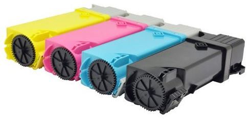 Pack de 4 toners compatibles Dell 2155cdn parfaits pour les rapports de votre entreprise