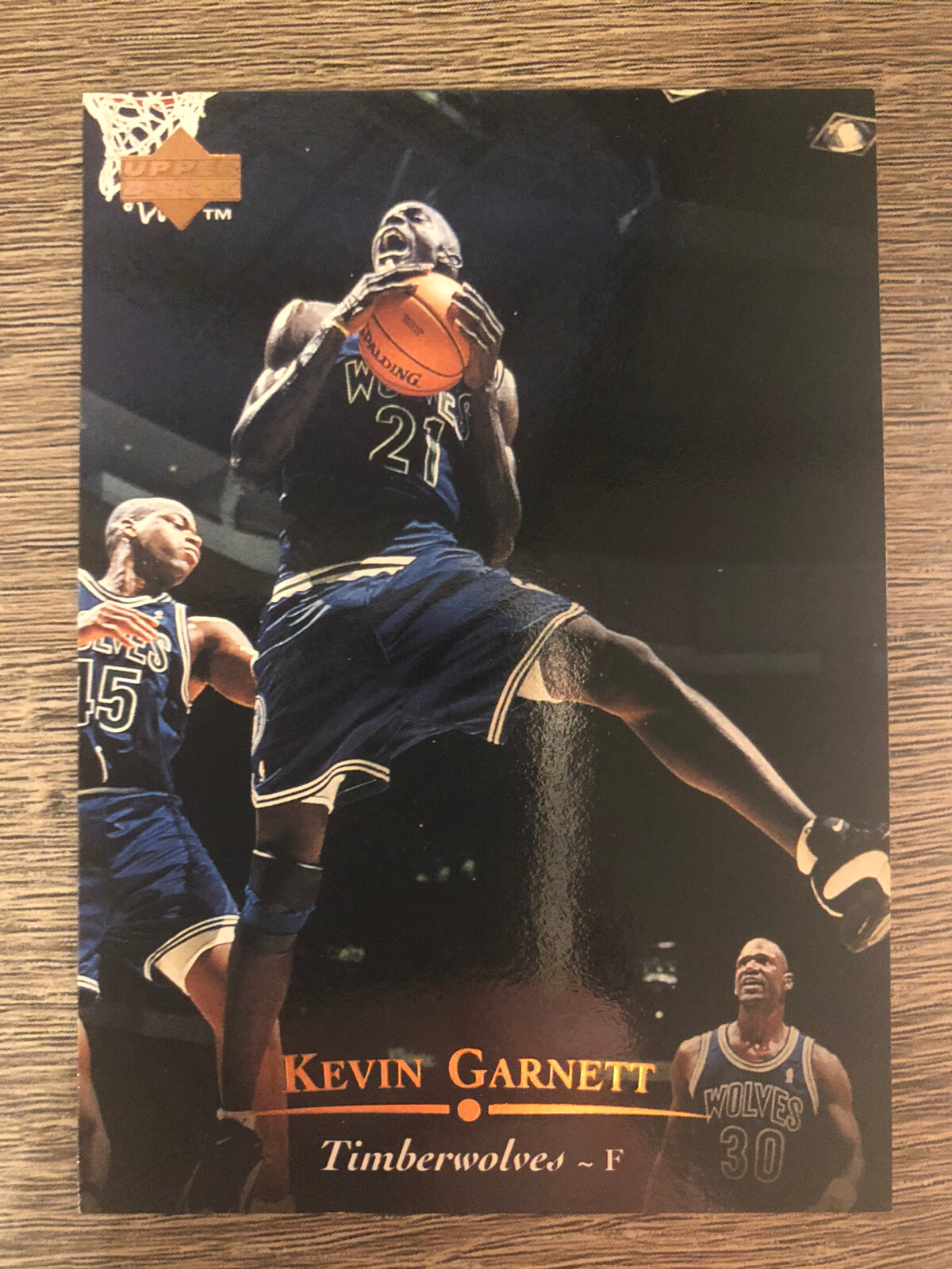 KEVIN GARNETT 1995-96 Upper Deck ROOKIE #273