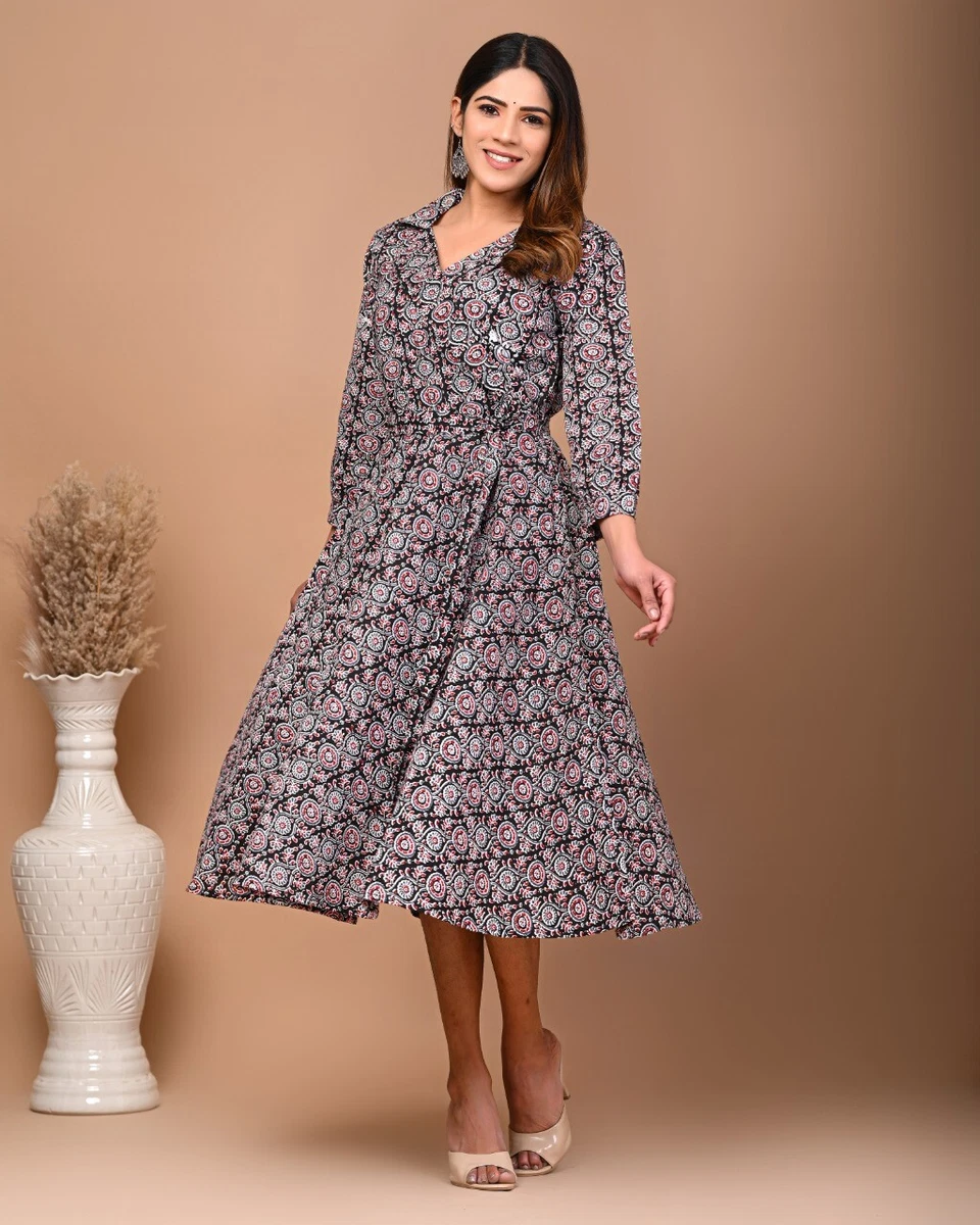 Zigzag design Woollen Kurti – www.soosi.co.in