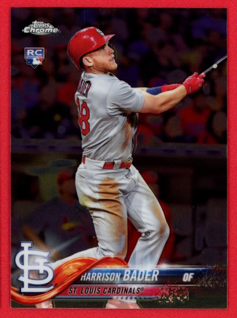 2018 TOPPS CHROME #40 HARRISON BADER RC