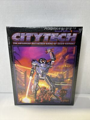 FASA Battletech Core Box Set Citytech (2nd Ed) EX Brand New Sealed J2