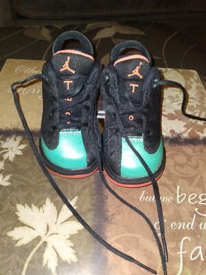 Jordan Dub Zero Freeze Black Infrared 23 Green Size 5c
