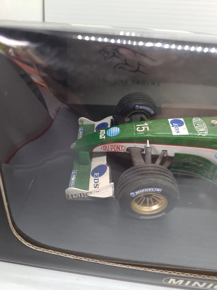 Minichamps 1:18 100030115 Jaguar Racing R4 J Wilson NEW In Box Die-Cast Limited  - Image 2 of 4