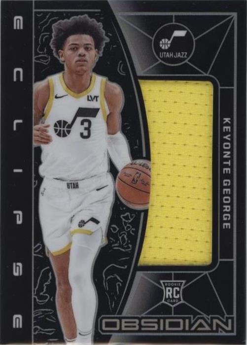 2023-24 Panini Obsidian - Keyonte George #EM-KGE - 1 of 2