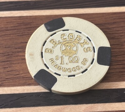 B.B. Cody's $1 Deadwood, SD Gaming Poker Casino Chip