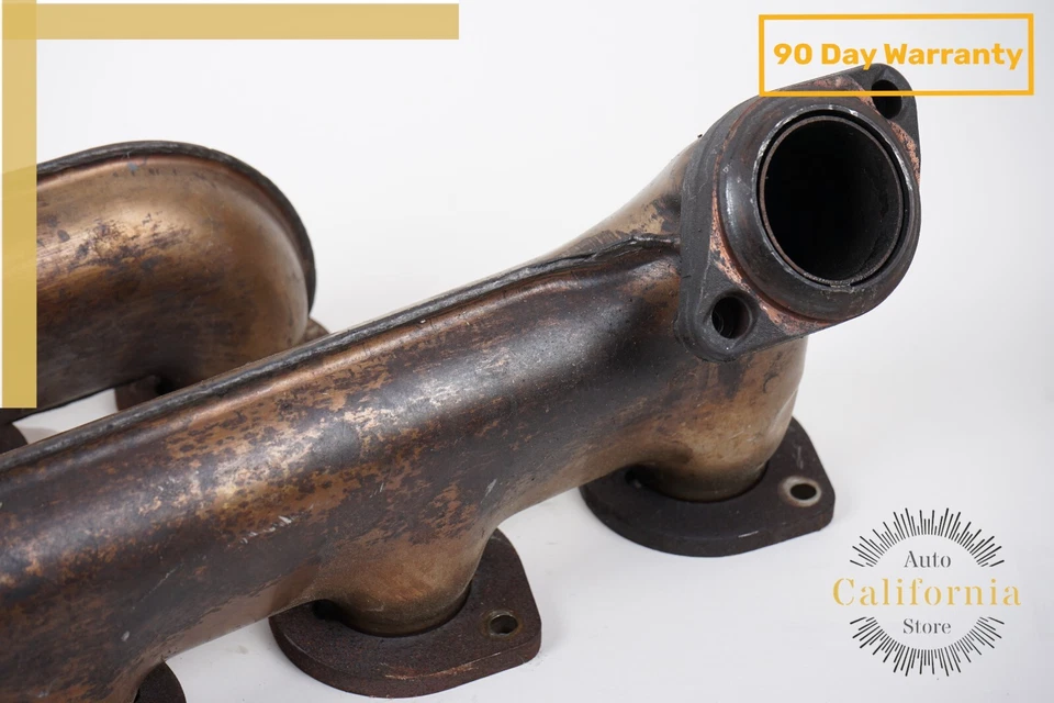 03-08 Mercedes R230 SL55 CLK55 AMG Coletor de Escape Direita e Esquerda Conjunto de 2 Fabricante de Equipamento Original - Imagem 2 de 4