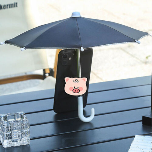 Universal Cell Phone Umbrella Sun Shade Anti-Glare Cover Piggy Suction Cup Sta * - Picture 8 of 15