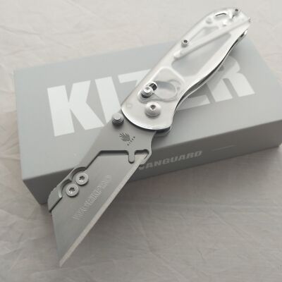 Kizer Cutlery Drop Bear Utility Clutch Lock Folding Pocket Knife V3619JA5