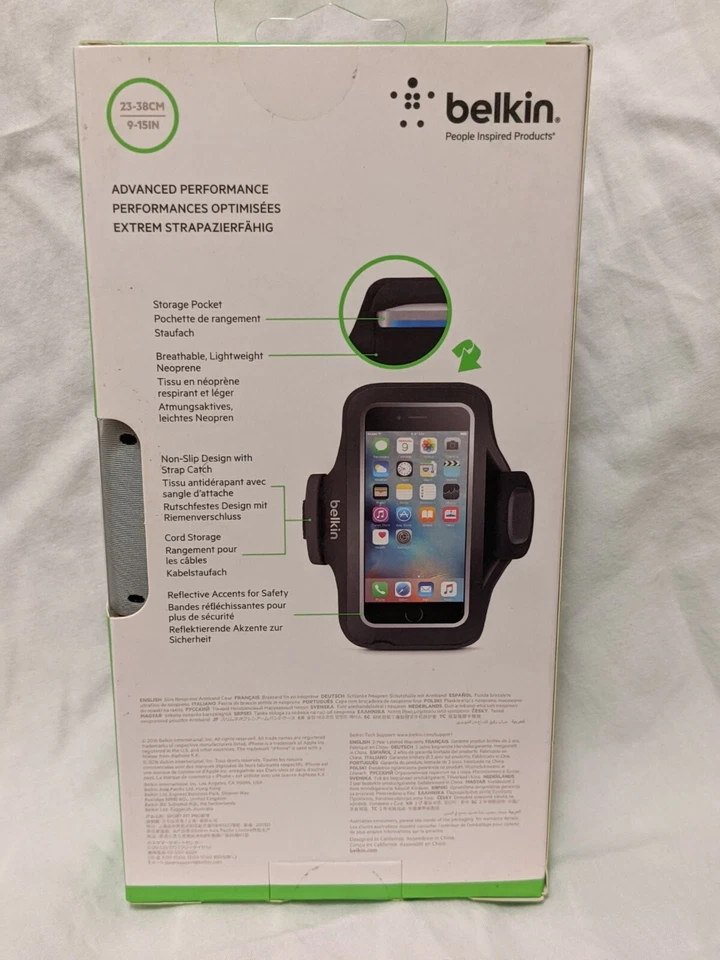 Brazalete Belkin Sport-Fit Pro para iPhone 7 Plus y iPhone 8 Plus (oro rosa) + FS Foto 4 de 4