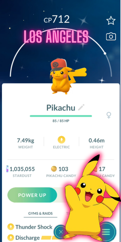 Pokémon Go ✨ Shiny Party Hat Pichu ✨ Quick trade or 30 days