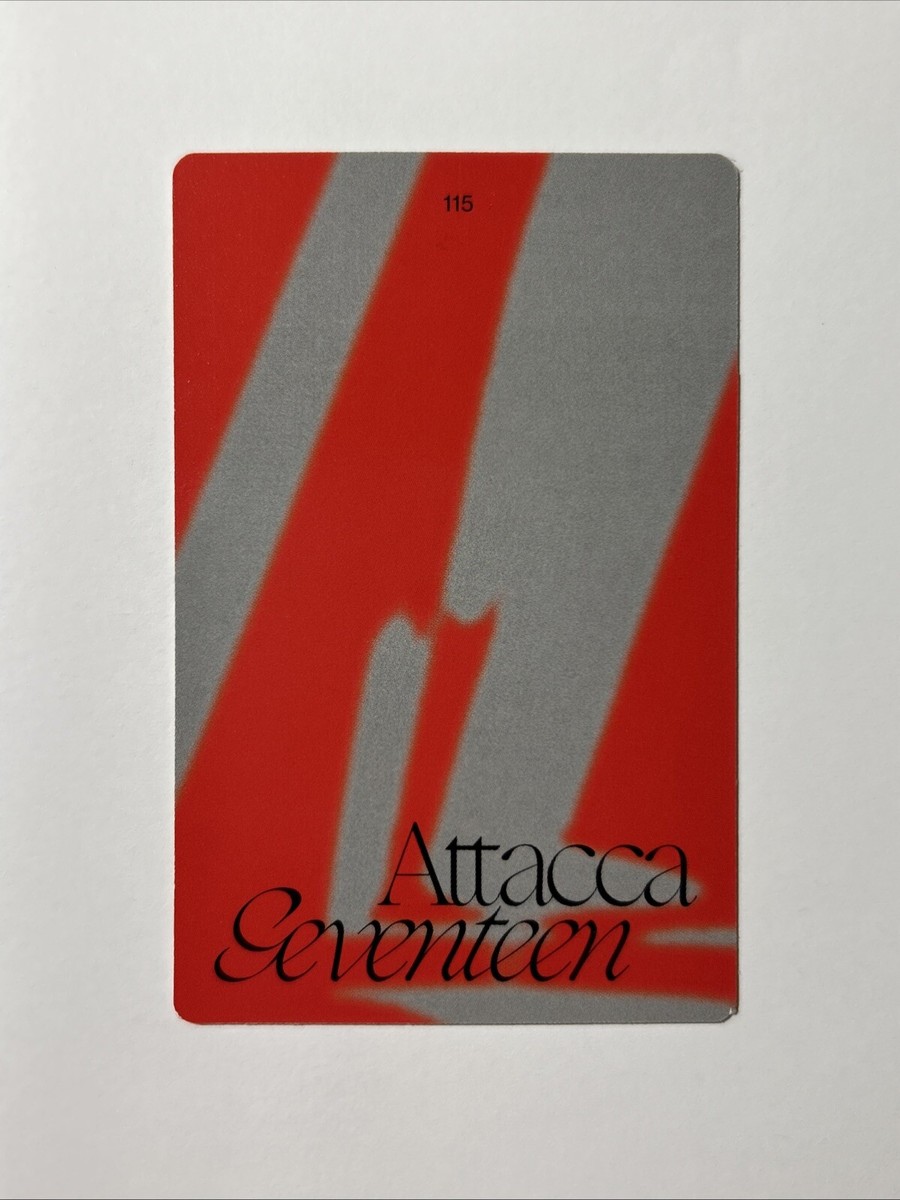 Seventeen Wonwoo photocard pc Attacca album KPOP | eBay