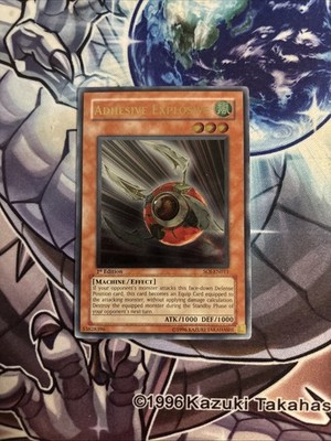 (UU) Yugioh! Adhesive Explosive SOI-EN011 Ultimate Rare 1st VLP