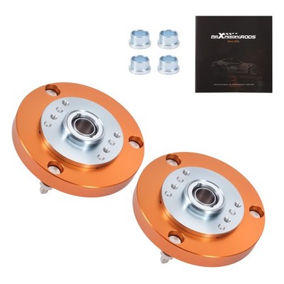 2 Domlager for BMW E46 320 323 325 Vorderachse Federung Camber Plate verstellbar