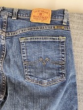 Vintage Lucky Brand Denim Flare Jeans Women's 10 30 Made In USA 81LQB31