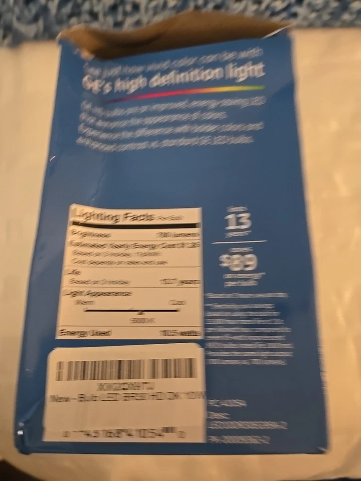 GE Refresh 65W (10.5W) Indoor Floodlights 8 BULBS BR30 HD+ Pure Clean Light Dims - Image 2 of 4