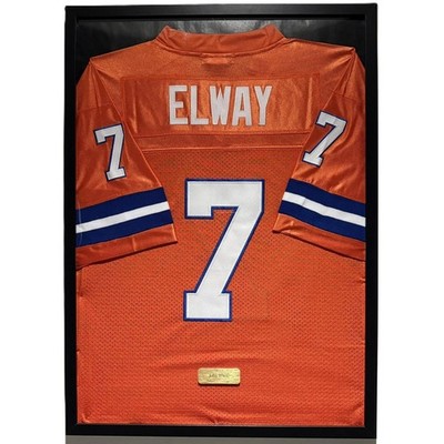 Denver Broncos John Elway Jersey Framed, John Elway Shirt Framed