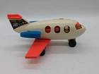 Vintage 1970 #183 Fisher Price Fun Jet with Decals 100% Complete
