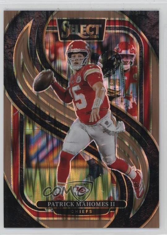 2024 Panini Select Premier Level Copper Shock Prizm /299 Patrick Mahomes II 0gf3