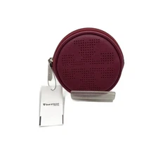 Tory Burch Coin Case Ladies Red Circle Logo