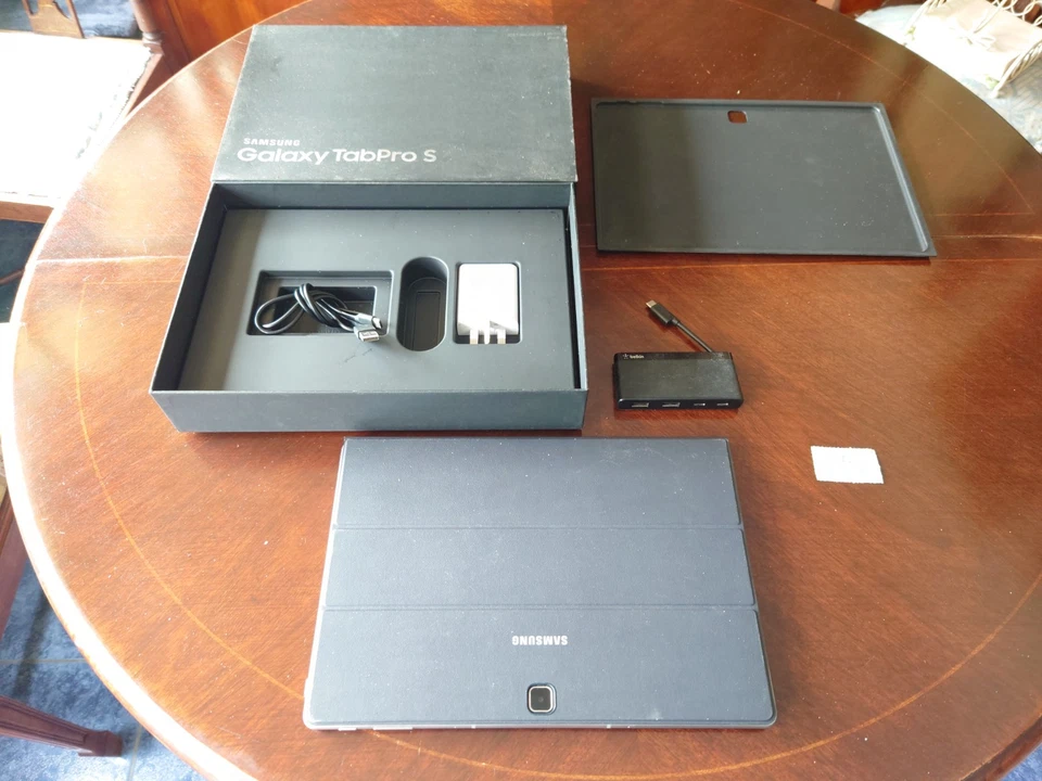 Boxed Samsung Galaxy TabPro S  128GB, Wi-Fi 12in - Black : 354 - Image 2 of 4