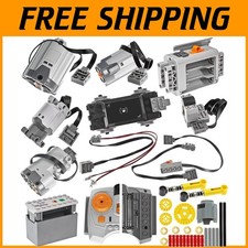 45-Piece LEGO Technic Power Function Kit with Motors & Remote Control Accessory