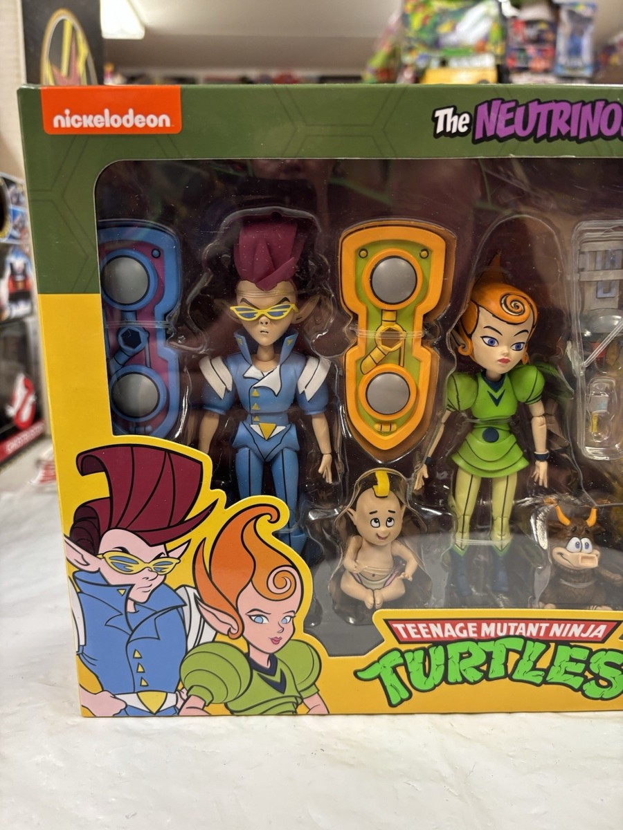 NECA TMNT Teenage Mutant Ninja Turtles The Neutrinos Action