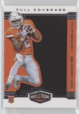 2021 Chronicles Draft Picks Plates & Full Coverage Tylan Wallace Patch fz4