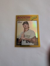 2026 Topps Heritage- Jordan Beck Gold Bordered/50 (RC) (SP) #147