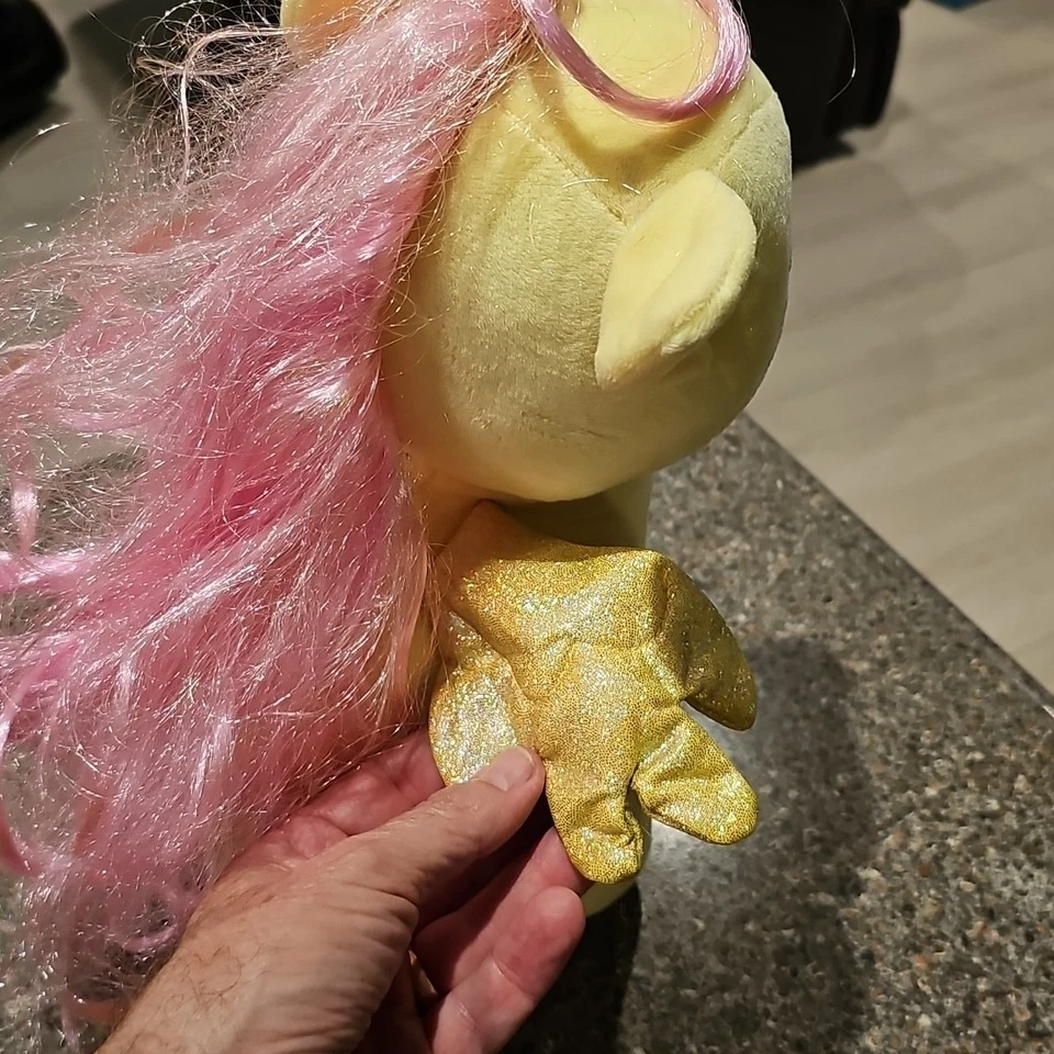 Retirado Build A Bear My Little Pony Amarillo Fluttershy Peluche BABW 2013 Foto 3 de 4