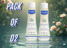 Mustela Baby Gentle Shampoo with Natural Avocado - 2 X 200ML  PACK OF 02