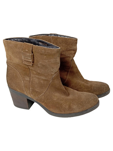 fraiche Stivaletto Donna Marrone Camoscio Vintage (EU 40)