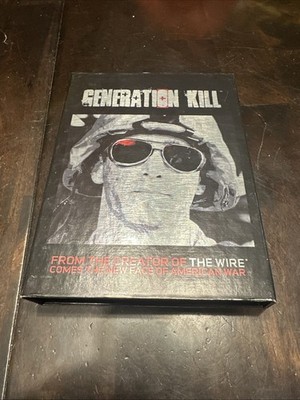 Generation Kill DVD 2008 HBO Miniseries Alexander Skarsgård 3-Disc Set