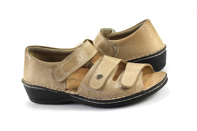 Finn Comfort Gr.38 Uk.5  Damen Sandalen Nubuk Beige  Sommer R 43