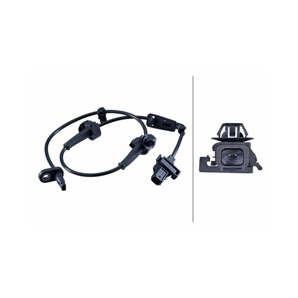 Hella Sensor, Raddrehzahl 6PU 358 252-421 FüR Honda, Vorderachse-image