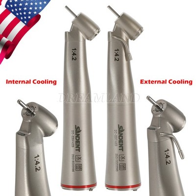 1-10*SANDENT Dental 1:4.2 LED Contra Angle Internal/External Water Handpiece