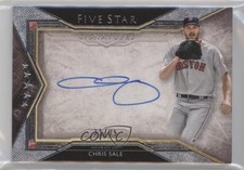 2018 Topps Five Star Five Star Signatures 31/35 Chris Sale #FSS-CS Auto s3g