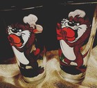 Taz Daffy Duck Firecracker Picnic ERROR DARK MISPRINT(LEFT) ‘76  PEPSI Glass — photo 2