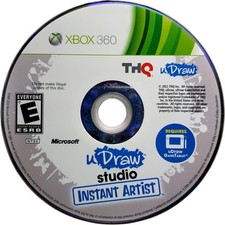 Scratch-Free - UDraw Studio Instant Artist - Microsoft Xbox 360 Pristine