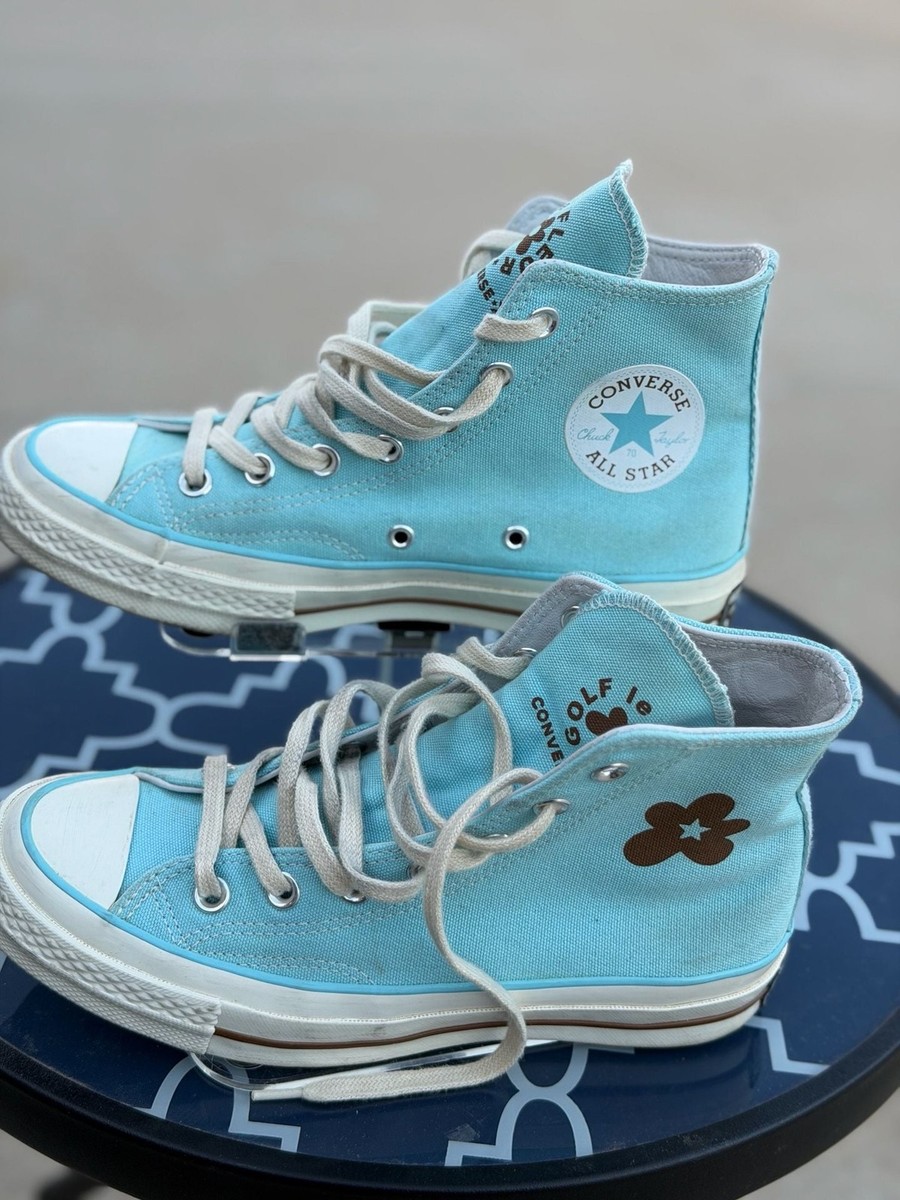 靴 Converse GOLF le FLEUR* Chuck 70 Converse x GOLF le FLEUR* Chuck 70 High Top Bachelor Blue Size