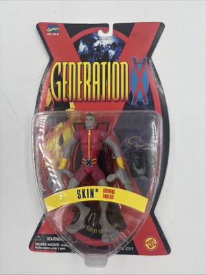 1995 Toy Biz Marvel Generation X Skin Action Figure New in Packaging