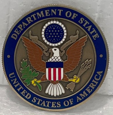 United States Embassy - BAGDAD, IRAQ - Department of State Challenge Coin