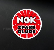 Ngk Spark Plugs Decal Sticker Nhra Sponsor 70s 80s Vintage Racing Mx Choose Size