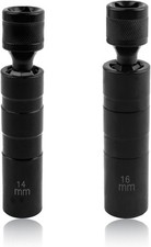 14mm&16mm Spark Plug Socket Set, 360-Degree R...