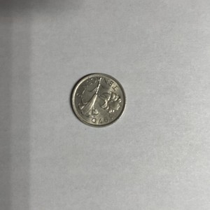 1970 Bermuda 10 Cents Coin 