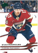 2025-26 Upper Deck Series 1 - Evan Rodrigues #69 Holiday Florida Panthers
